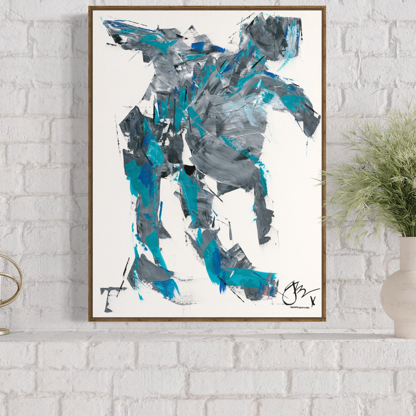 TURTLE MAN Original Artwork Breaching Souls Collection