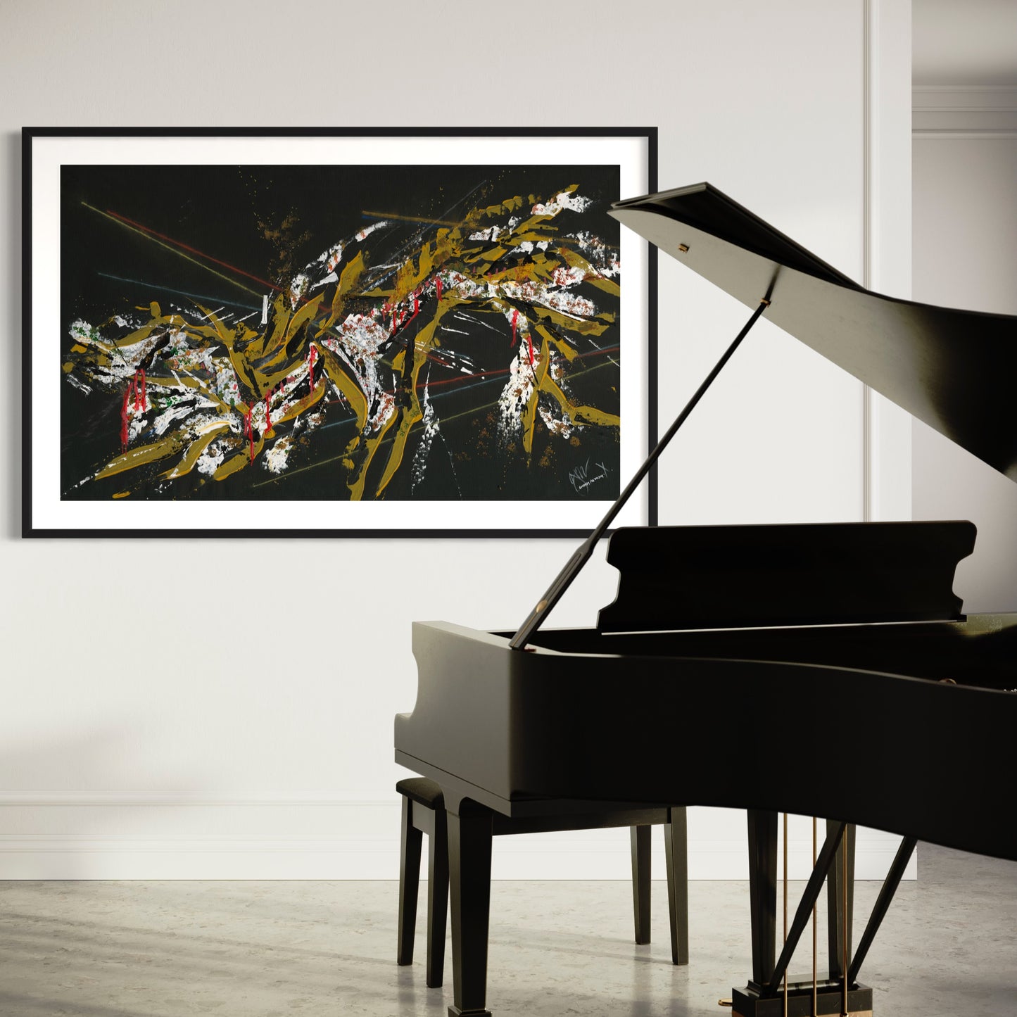 CRYING TIGER Limited Print The Tribe Collection