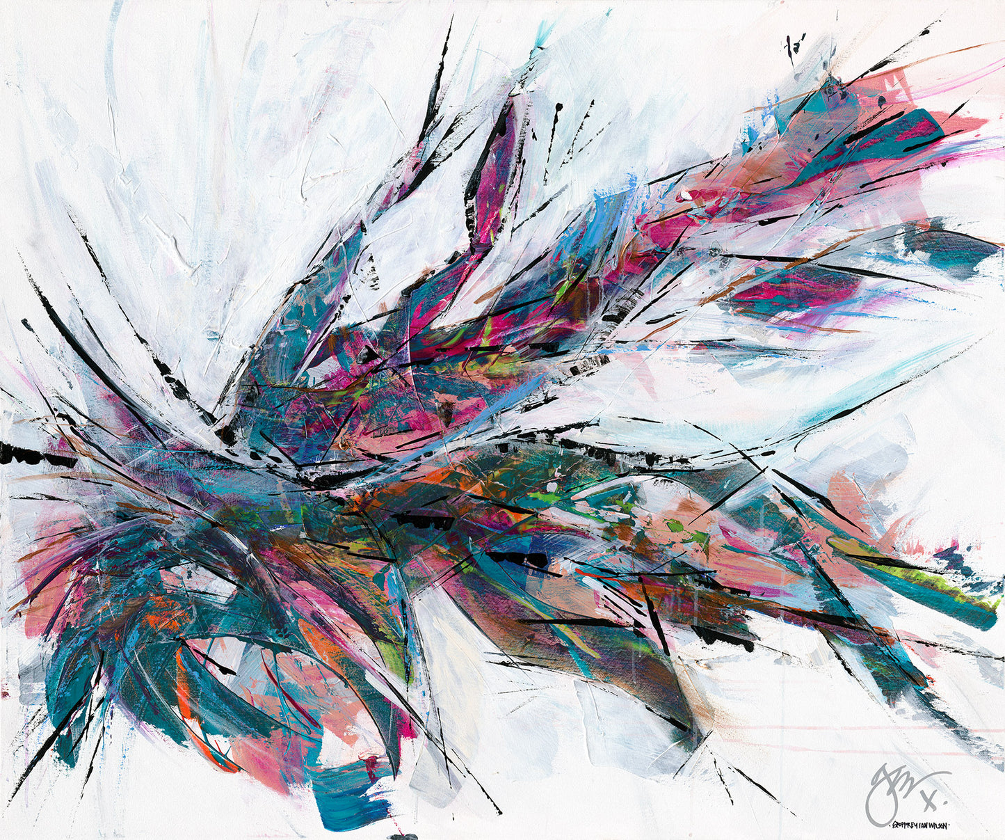 CHASING THE DRAGON Original Artwork Breaching Souls Collection