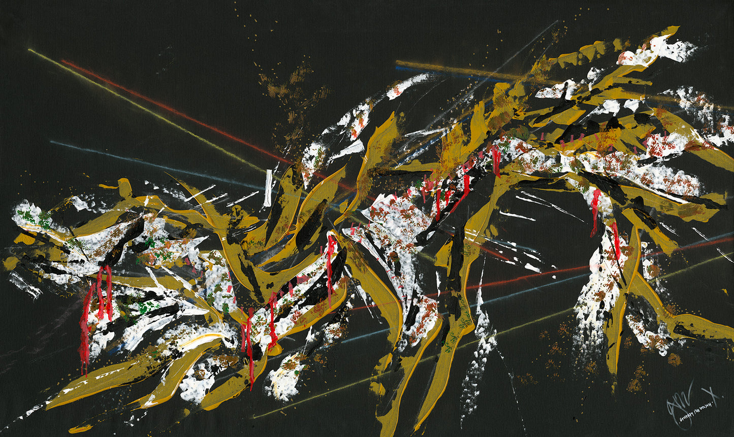 CRYING TIGER Limited Print The Tribe Collection