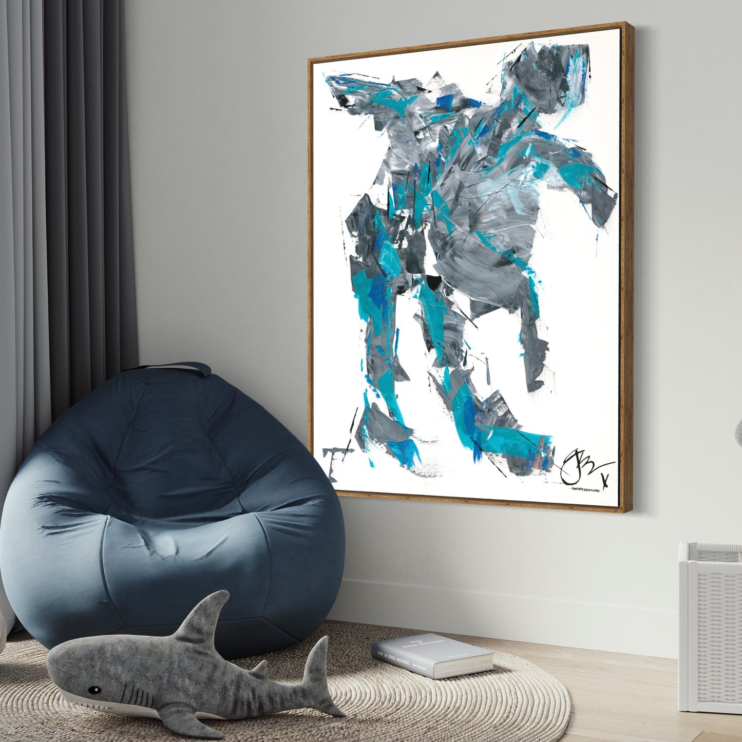 TURTLE MAN Original Artwork Breaching Souls Collection