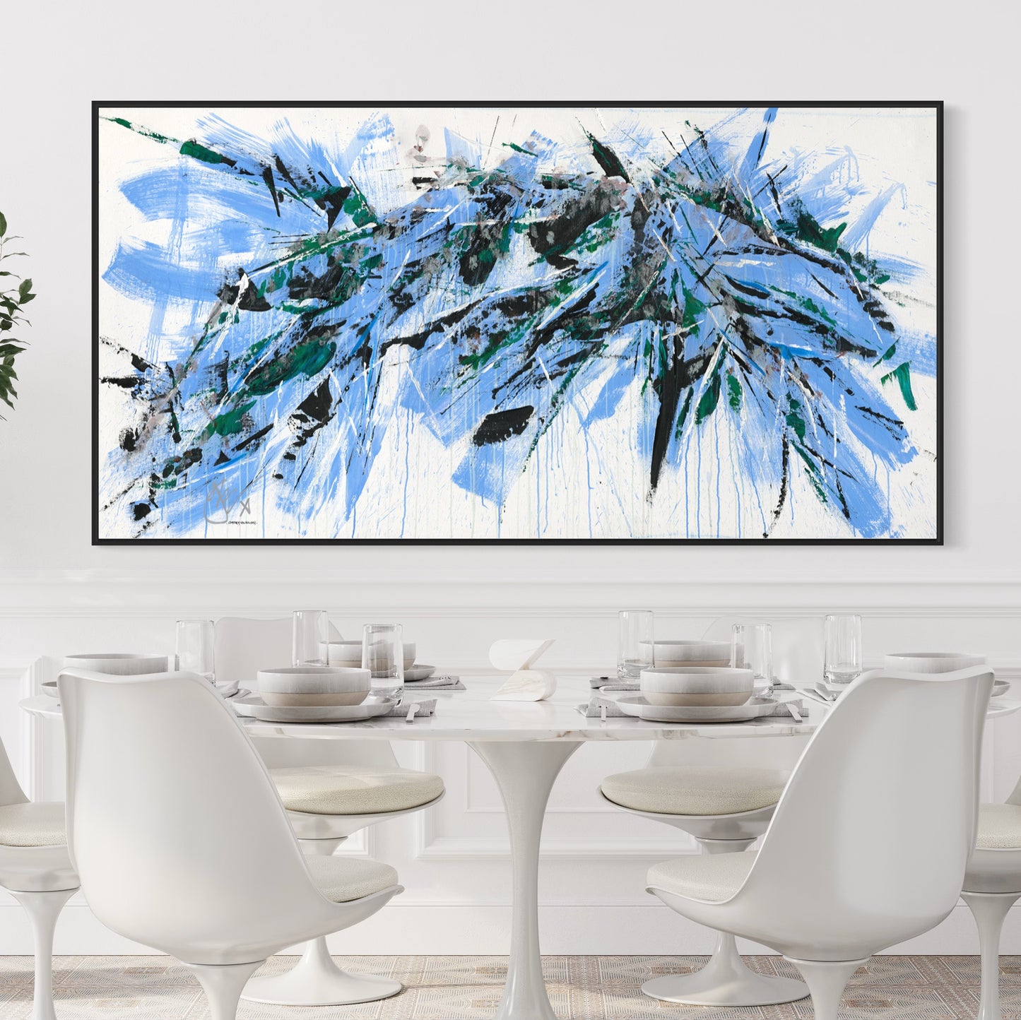 BLUE TONGUE Original Artwork Breaching Souls Collection