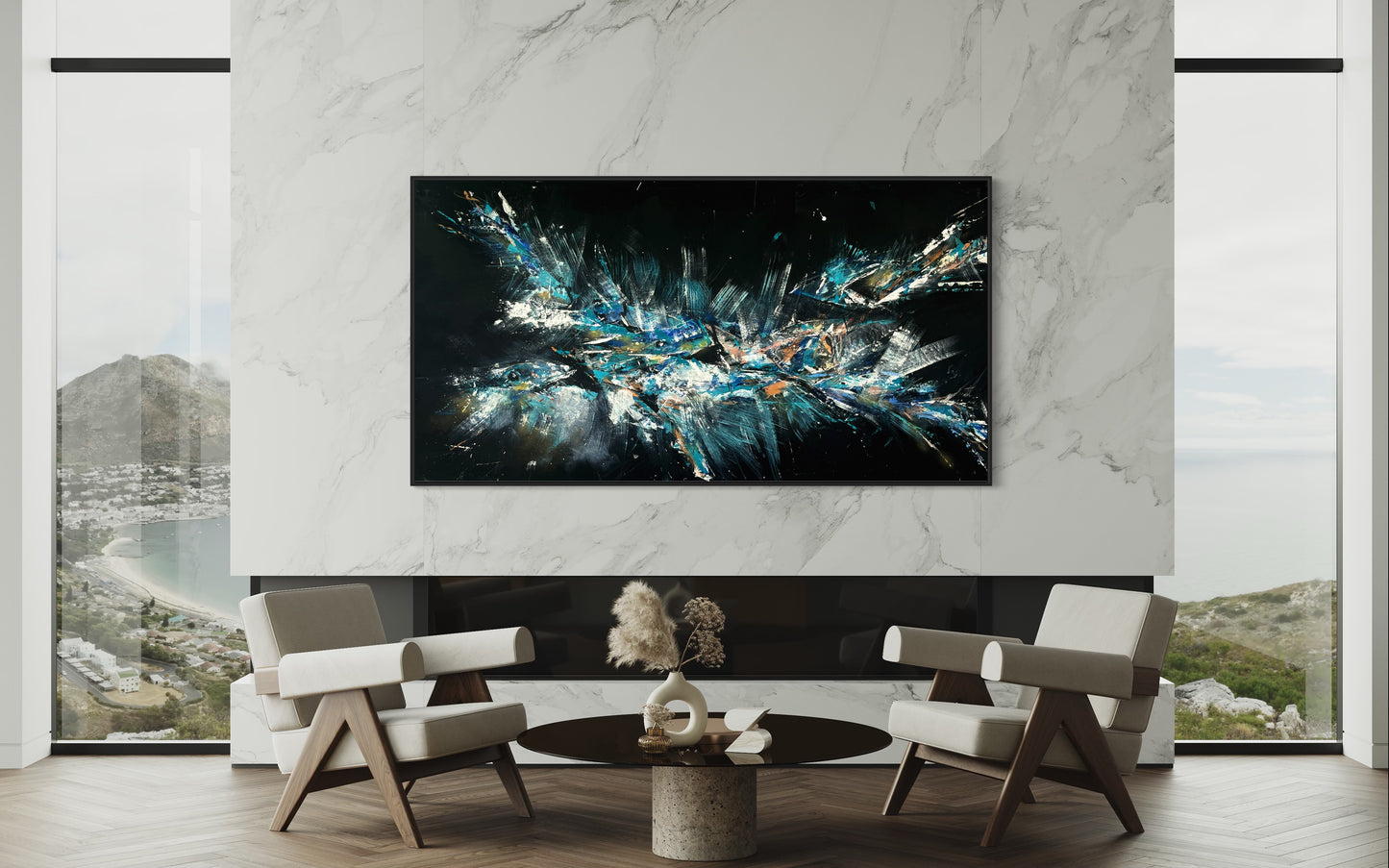 FEEDING FRENZY Original Artwork Breaching Souls Collection