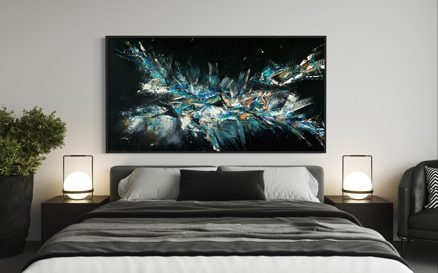 FEEDING FRENZY Original Artwork Breaching Souls Collection