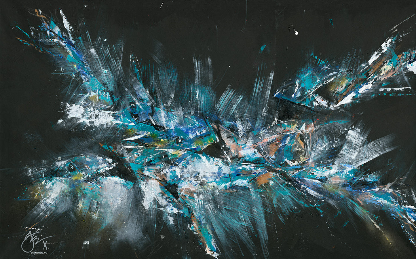 FEEDING FRENZY Original Artwork Breaching Souls Collection