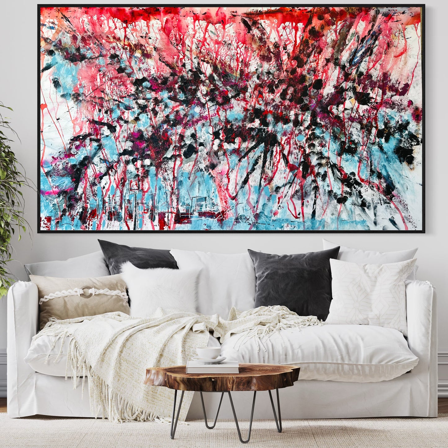 UNDER A BLOOD RED SKY Original Artwork Loveless Collection