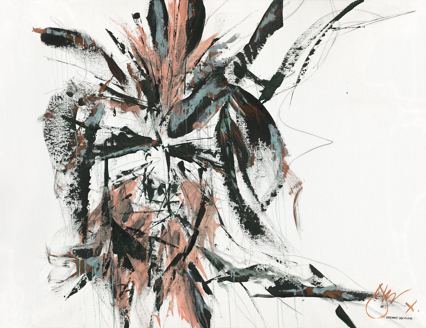 THE WOLF Limited Print The Tribe Collection