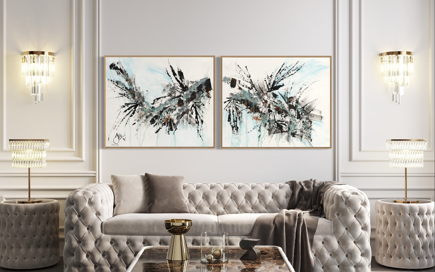 BLUE RIVER Original Artwork Loveless Collection