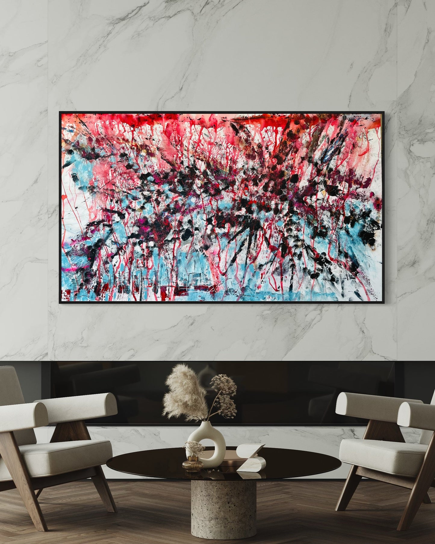 UNDER A BLOOD RED SKY Original Artwork Loveless Collection