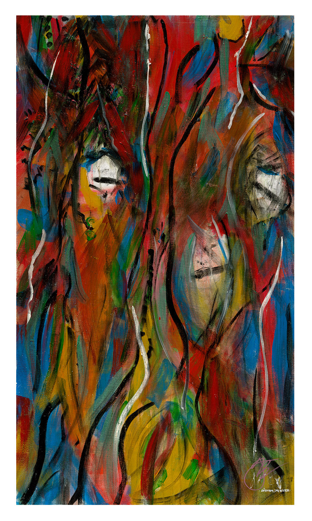 SUFFOCATION  Original Artwork Breaching Souls Collection