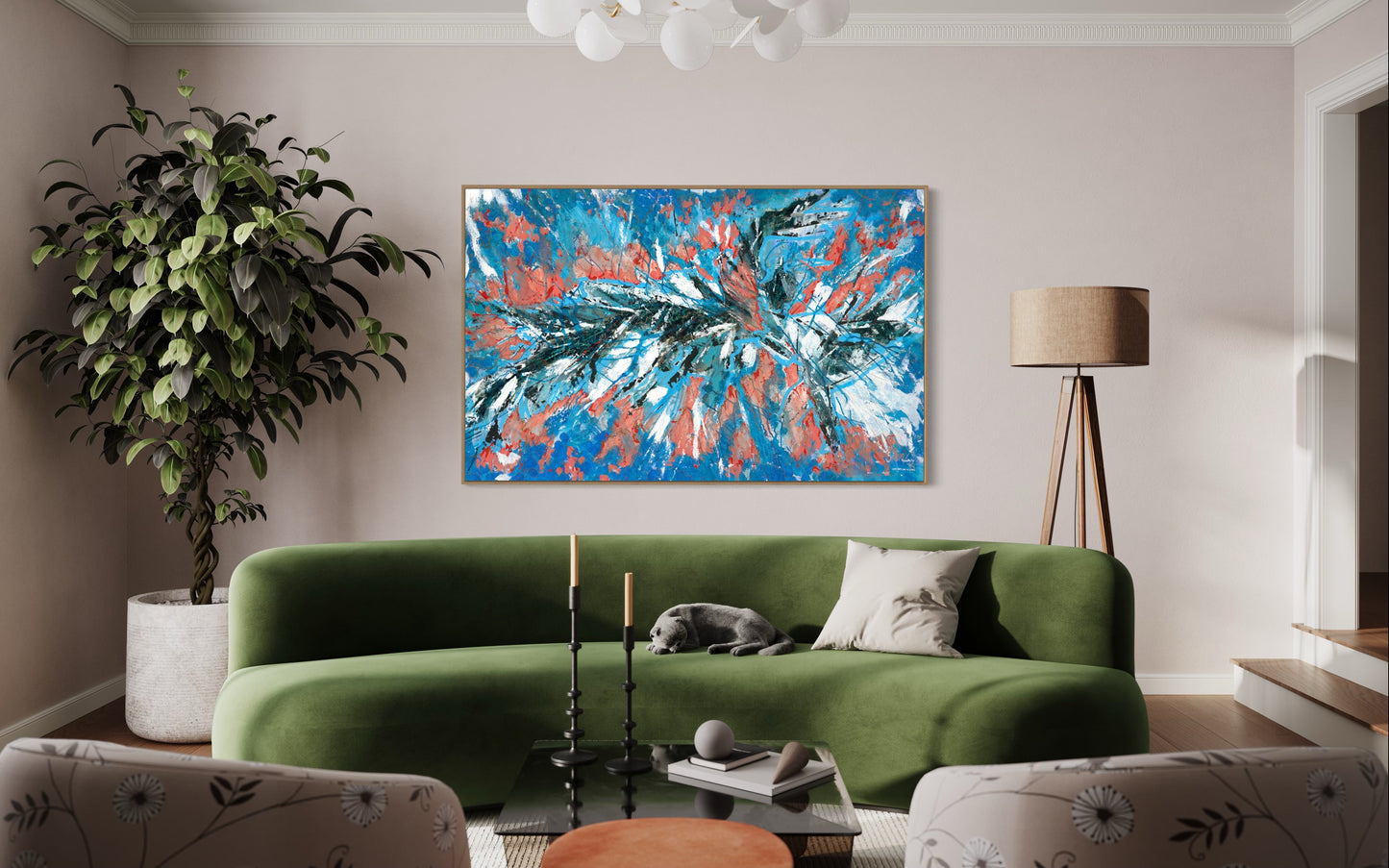 BURNING REEF Original Artwork Loveless Collection