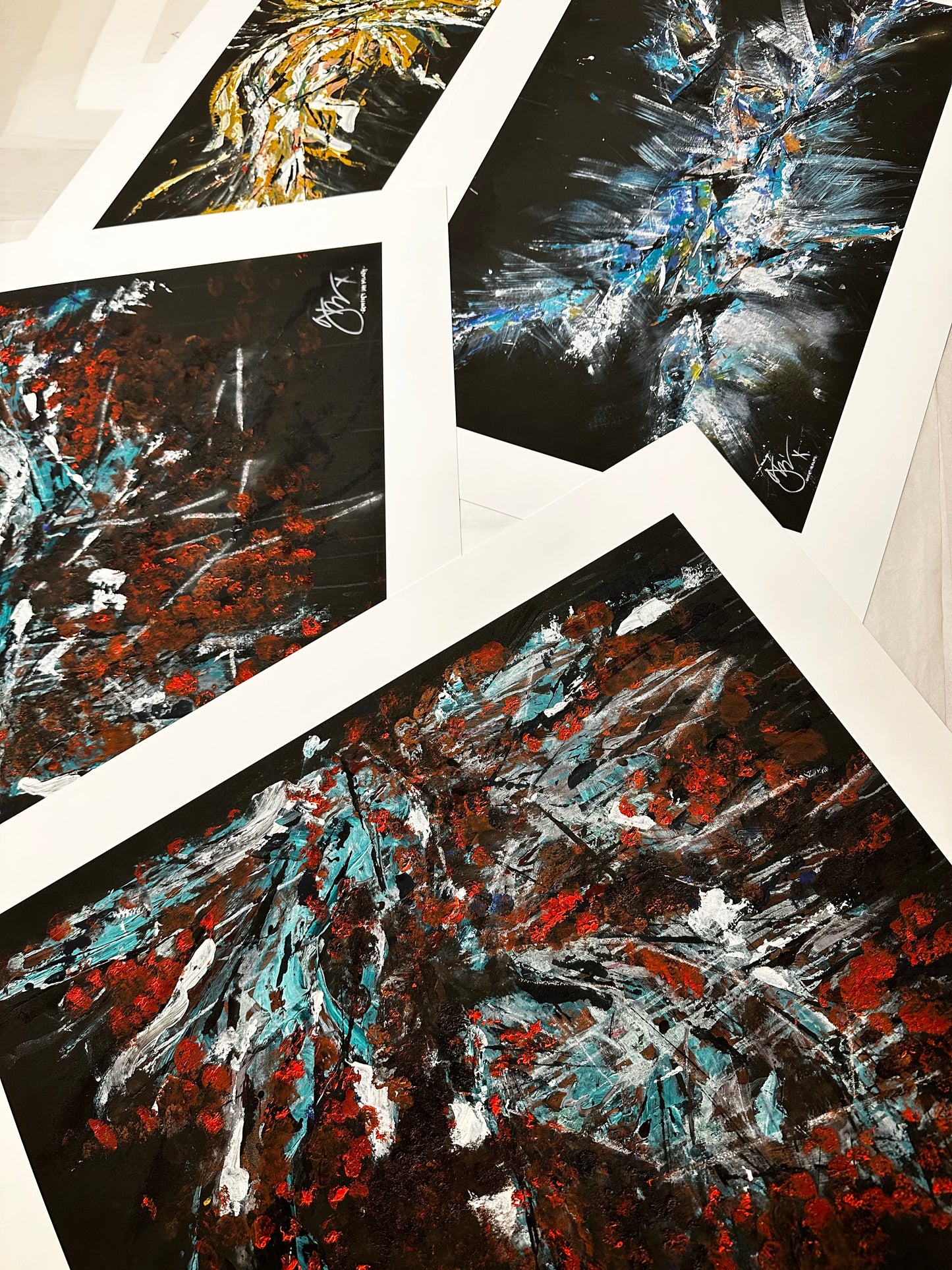 AND THE FLAME TREES Limited Print The Tribe Collection