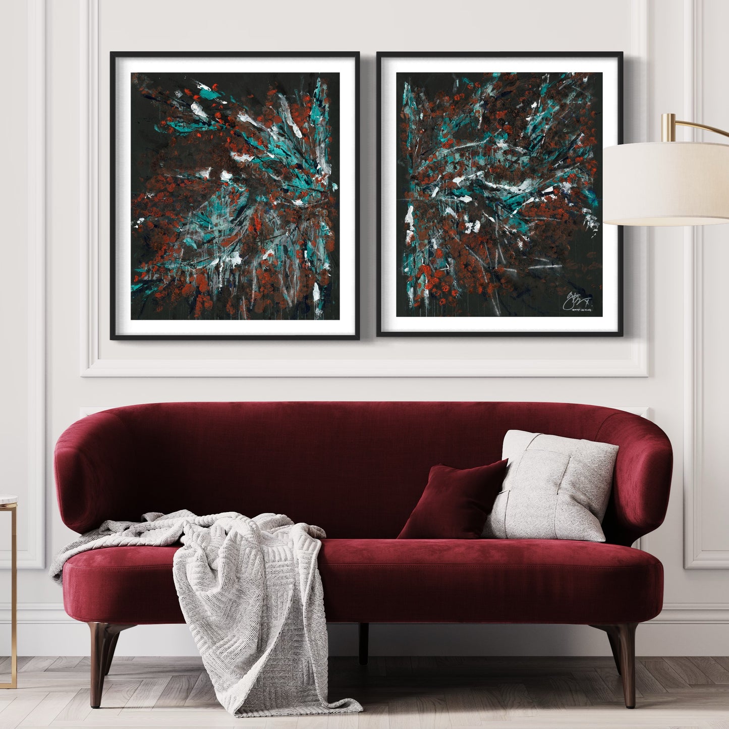 AND THE FLAME TREES Limited Print The Tribe Collection